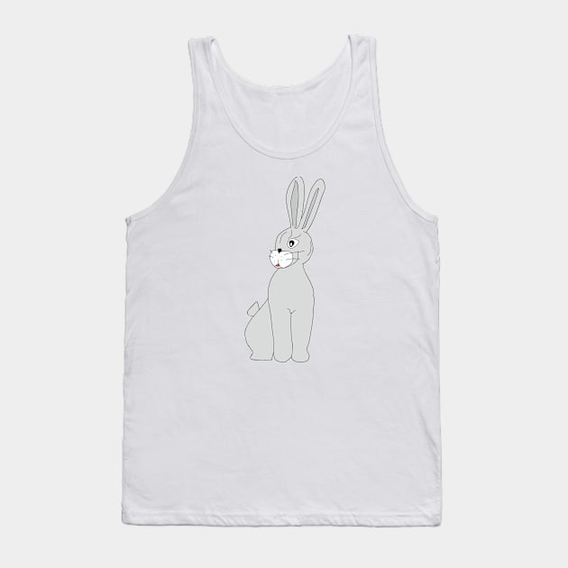 Rabbit Tank Top by Alekvik